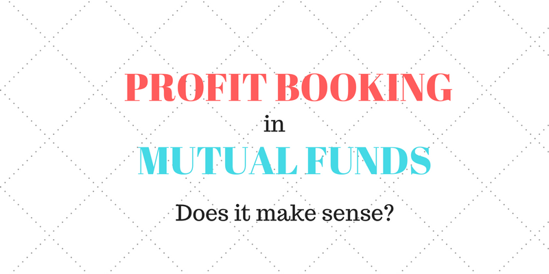 book profits in mutual funds