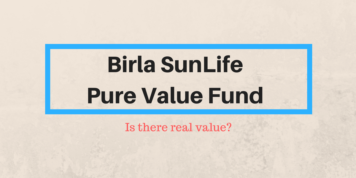 Aditya Birla Sunlife Pure Value Fund