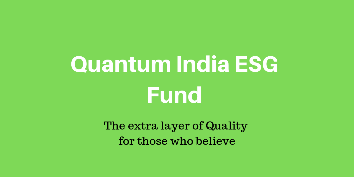 Quantum India ESG Fund NFO