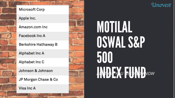Motilal Oswal S&P 500 Index Fund - NFO review - ALL THAT YOU NEED TO KNOW