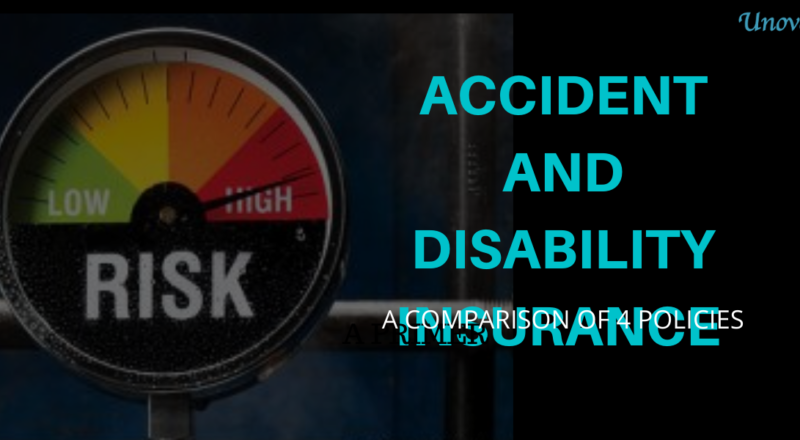 A COMPARISON OF ACCIDENT AND DISABILITY INSURANCE POLICIES